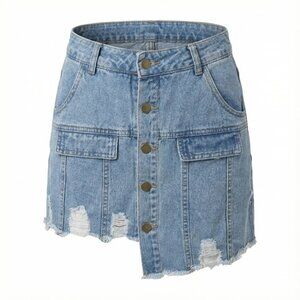 Raga LA Denim Skort Blue